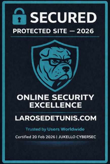 La Rose de Tunis Certified Badge